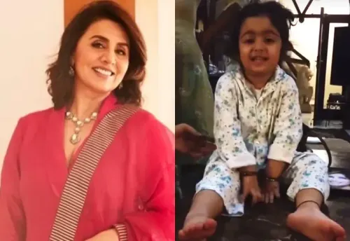 Neetu Kapoor Shares Nostalgic Clip of Samara Singing 'Balam Pichkari'