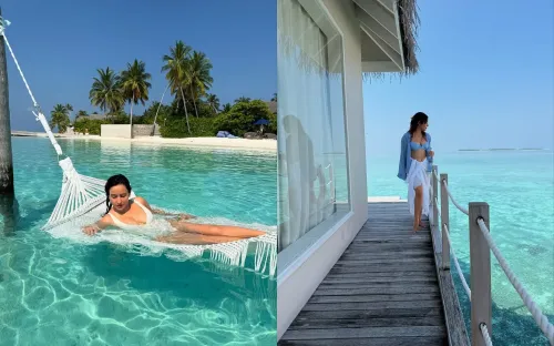 Neha Sharma Enveloped in the Tranquility of Maldives