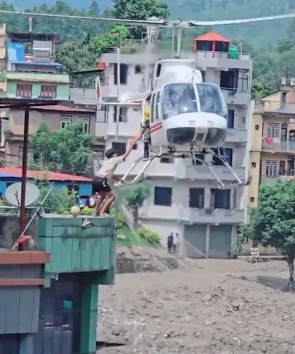 Nepal flash floods: Indian Embassy issues emergency numbers, 100+ Indians among 384 missing
