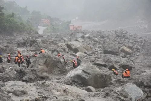 Nepal tunnel rescue: Indian 11-member team begins reconnaissance in Rasuwa