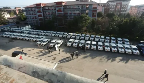 Did Nepal Just Receive Over 60 Vehicles from India for Election Support?