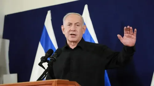 Netanyahu Warns of 'Forceful Action' Against Yemen's Houthis