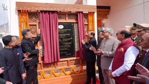 CJI Surya Kant inaugurates Ladakh HC bench in Leh, L-G Saxena hails 'new era'