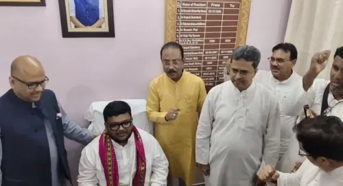Tripura BJP chief Abhishek Debroy takes charge, targets 2028 Assembly polls