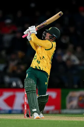 न्यूजीलैंड को टी20 सीरीज जीतने के लिए दक्षिण अफ्रीका ने बनाया 188 रन का लक्ष्य