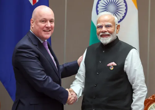 New Zealand PM Luxon Commences Historic Five-Day Visit to India