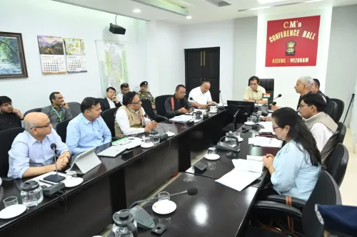 NFR GM inspects Bairabi-Sairang rail line, meets Mizoram CM Lalduhoma