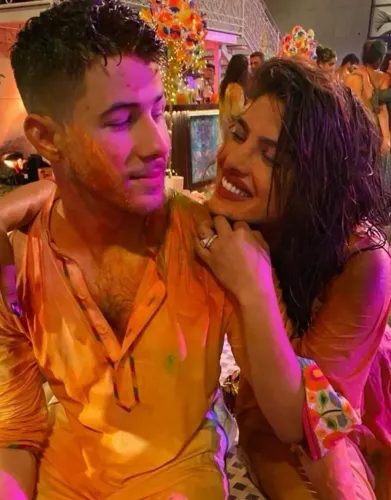 Nick Jonas Reminisces About His Favorite Holi Celebration with Priyanka Chopra