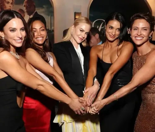 Nicole Kidman praises Zoe Saldana, celebrates 'Lioness' Season 3 team