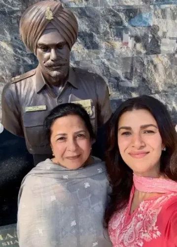 क्या निम्रत कौर ने पिता शहीद मेजर भूपेंद्र सिंह को भावुक श्रद्धांजलि दी?