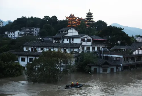 Nine dead, 11 missing as heavy rains batter China's Chongqing
