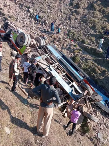 Bus rolls into gorge in J&K's Udhampur, 10 passengers injured