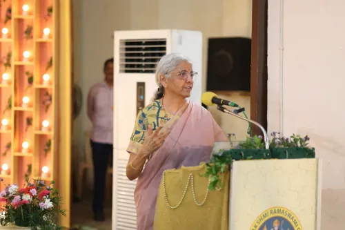 Nirmala Sitharaman Addresses Seethalakshmi Ramaswami College's 75th Anniversary