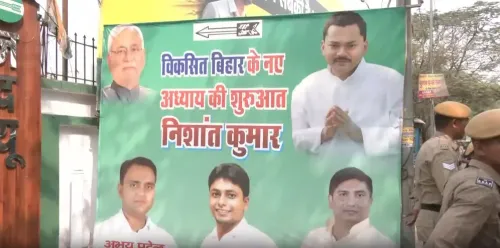 Nishant Kumar Takes First Steps into Politics Ahead of JD(U) Membership