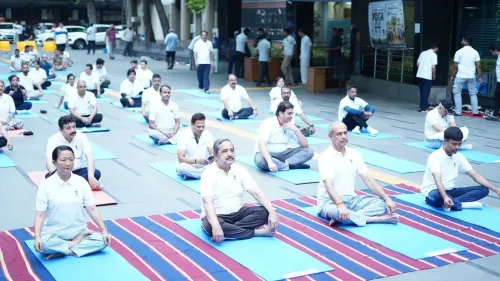 Yoga Day 2025: NITI Aayog marks 12th edition with focus on healthy ageing