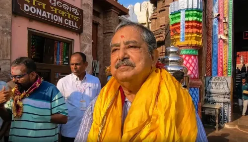 नीति आयोग उपाध्यक्ष अशोक लाहिड़ी ने पुरी में किए महाप्रभु जगन्नाथ के दर्शन, बोले — 'परम सौभाग्य है'