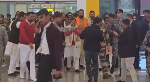 Did Nitin Nabin Make a Grand Entrance in Patna for His Two-Day Visit?