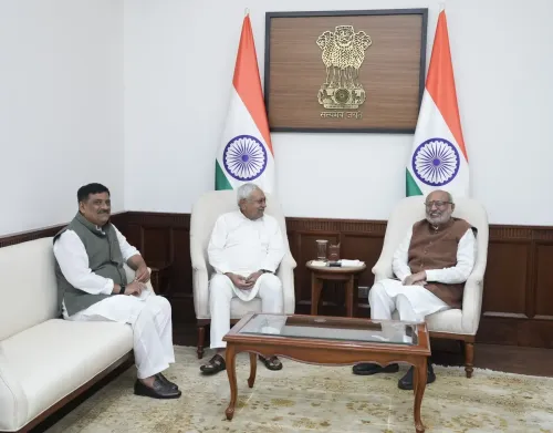 Nitish Kumar Attends Rajya Sabha Monsoon Session for First Time