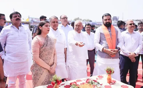 Nitish Kumar Launches 535 Development Initiatives in Buxar and Bhojpur