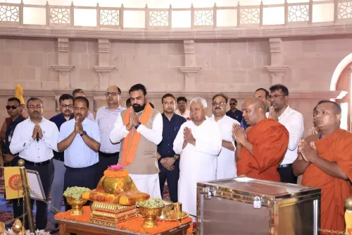 Nitish Kumar Unveils the Buddha Samyak Darshan Museum in Vaishali