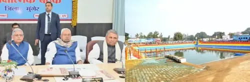 Nitish Kumar Launches Rs 440 Crore Projects in Munger