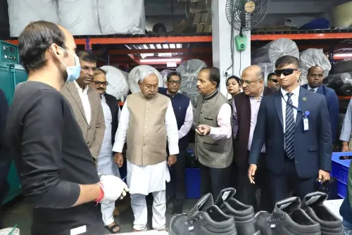 What Did Nitish Kumar Find During His Inspection of the Hajipur Industrial Area?