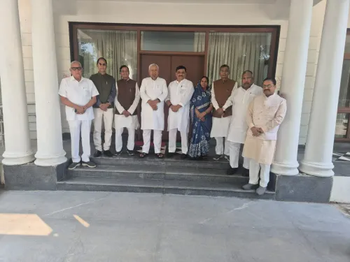 Nitish Kumar meets JDU MPs in Delhi, pushes Bihar development agenda