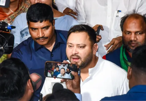 Tejashwi Yadav Critiques Nitish Kumar's Rajya Sabha Oath Amid Political Pressure