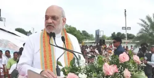 Amit Shah in Vadnagar: No leader matched Modi's 25-year CM-PM record