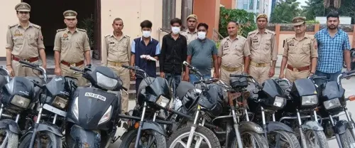 Noida police bust interstate two-wheeler theft gang, recover 10 vehicles