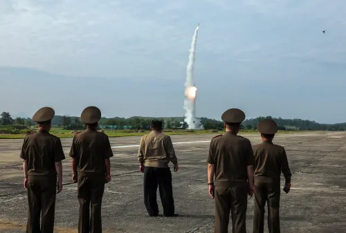 Did North Korea Launch a Short-Range Ballistic Missile Toward the East Sea?