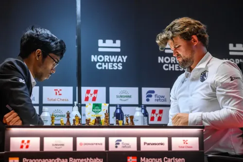 Norway Chess 2026: Praggnanandhaa stuns world No. 1 Carlsen in Round 3