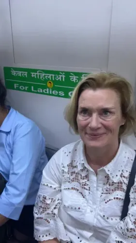 Norwegian Ambassador Experiences Delhi Metro, Calls It 'Exceptional and Efficient'