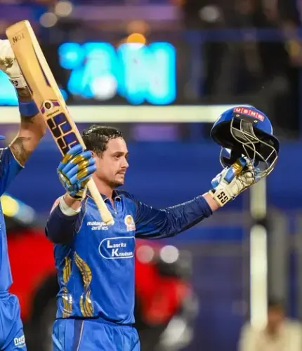 Finch Commends De Kock’s Tranquility Following Century vs PBKS