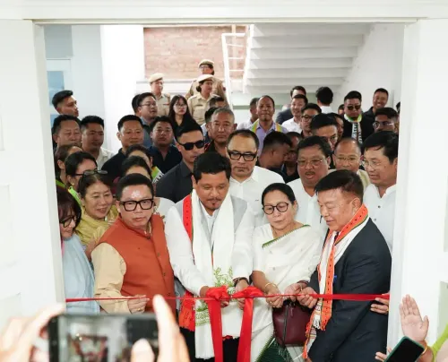NPP Chief Conrad Sangma Inaugurates Party Office in Imphal