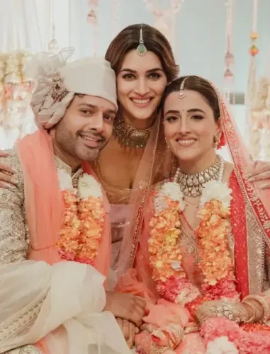 क्या <b>कृति सेनन</b> की बहन <b>नुपूर</b> की शादी ने उन्हें भावुक कर दिया?