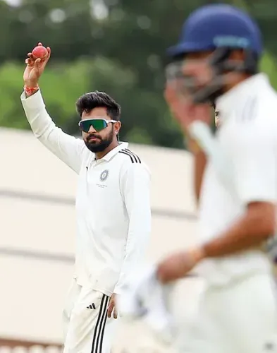 Saransh Jain's India Test call-up: Father's rooftop nets to Sri Lanka squad