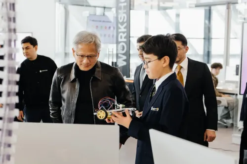Nvidia CEO Jensen Huang Visits Astana to Champion AI