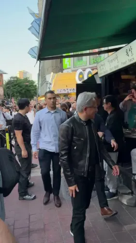 Nvidia CEO Jensen Huang Wraps South Korea Visit