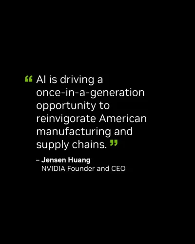Nvidia Highlights AI's Role in Building New US Opportunities