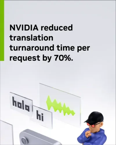 Nvidia Uses Its Own AI Speech Model to Speed Up Global Marketing
