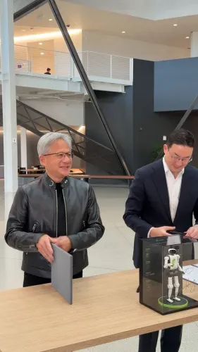 Nvidia Welcomes LG Chairman for AI and Robotics Push