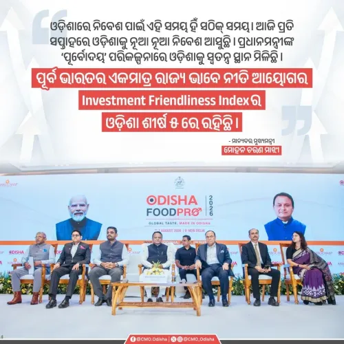 Odisha CM flags state's top-5 NITI Aayog investment rank