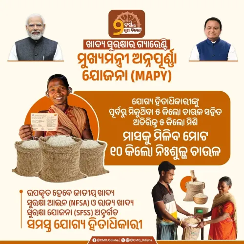 Odisha CM launches MAPY, doubles free rice to 10 kg