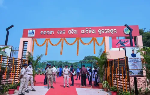 Odisha CM Majhi inaugurates Bajarangi Playground in Bhubaneswar