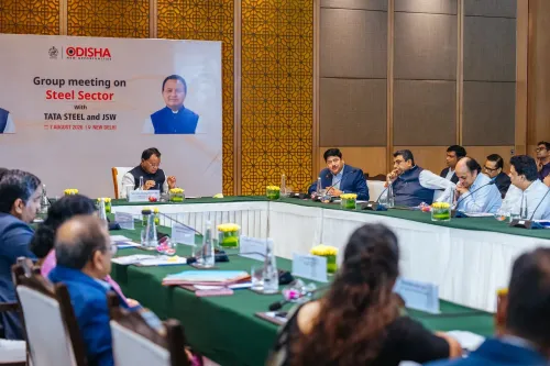 Odisha CM Majhi meets JSL, IOCL, JSW, Tata Steel in Delhi