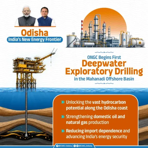 Odisha CMO Hails ONGC Deepwater Drilling in Mahanadi Basin