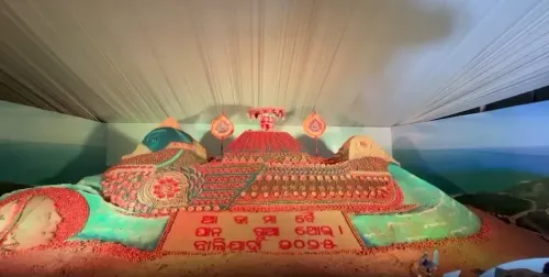 क्या ओडिशा के सैंड आर्टिस्‍ट सुदर्शन पटनायक ने 'अनोखी नौका' से नया विश्व रिकॉर्ड बनाया?