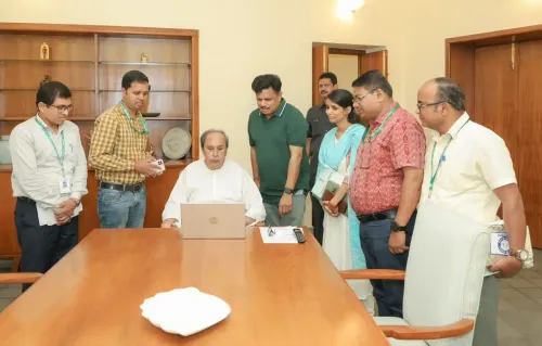 Naveen Patnaik Engages in Self-Enumeration for Census 2027 in Odisha