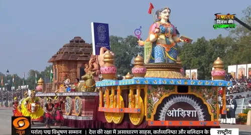 How Did Odisha's Tableau Shine at the Republic Day Parade?